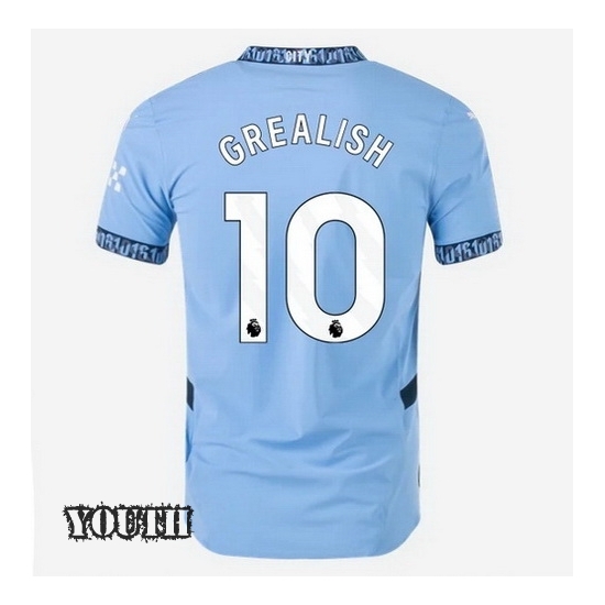 24/25 Jack Grealish #10 Home Youth Soccer Jersey