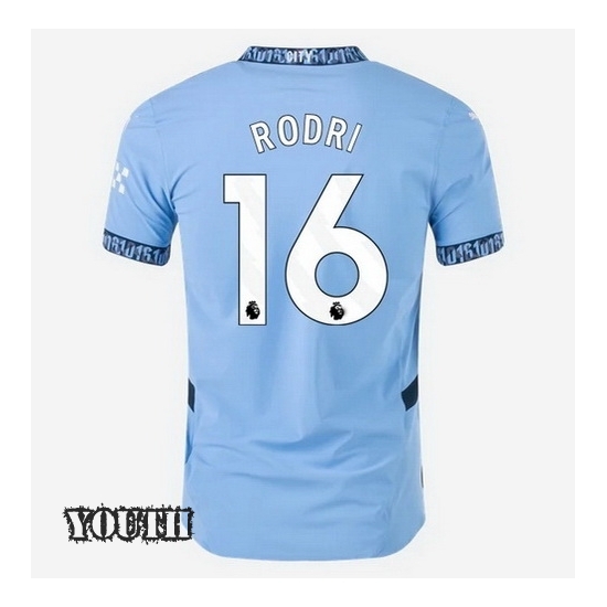 24/25 Rodri #16 Home Youth Soccer Jersey