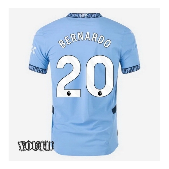 24/25 Bernardo Silva #20 Home Youth Soccer Jersey