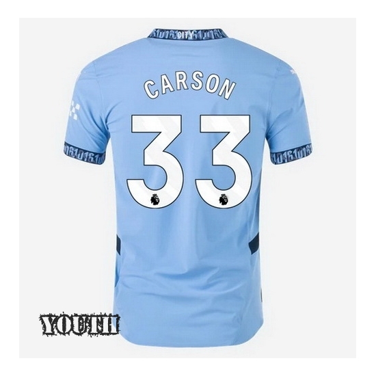 24/25 Scott Carson #33 Home Youth Soccer Jersey