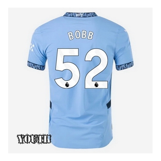 24/25 Oscar Bobb #52 Home Youth Soccer Jersey