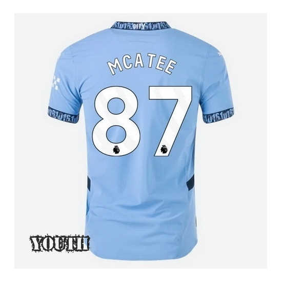 24/25 James McAtee #87 Home Youth Soccer Jersey