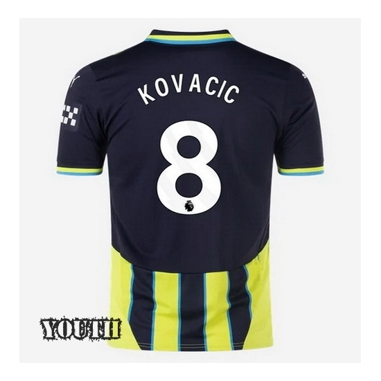 24/25 Mateo Kovacic #8 Away Youth Soccer Jersey
