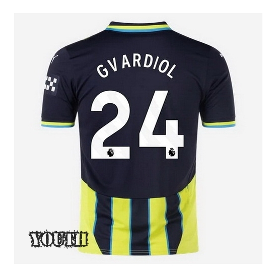 24/25 Josko Gvardiol #24 Away Youth Soccer Jersey