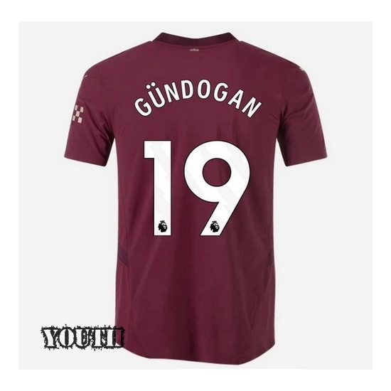 24/25 Ilkay Gundogan #19 Third Youth Soccer Jersey