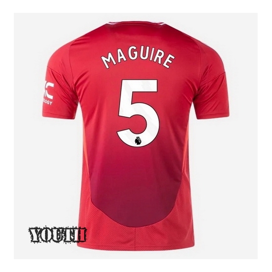 24/25 Harry Maguire #5 Home Youth Soccer Jersey