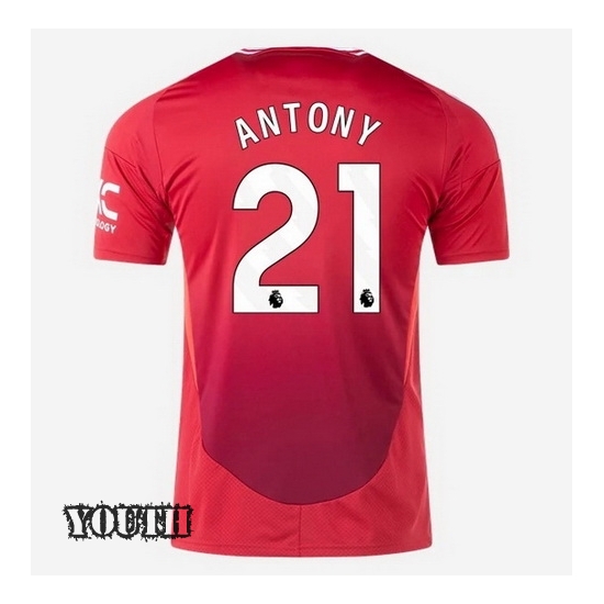 24/25 Antony #21 Home Youth Soccer Jersey