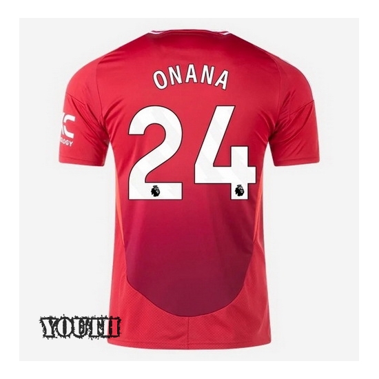 24/25 Andre Onana #24 Home Youth Soccer Jersey