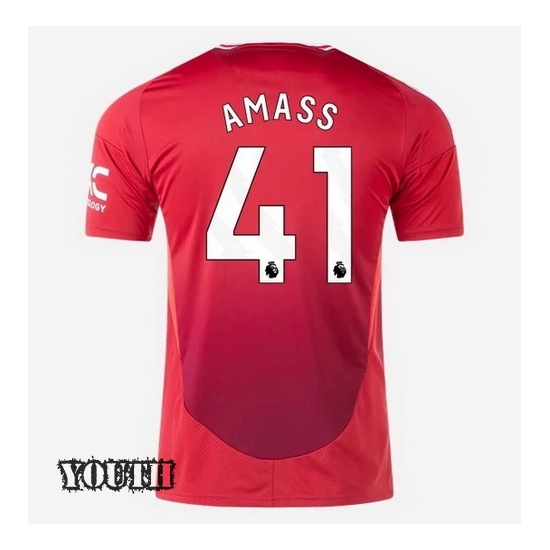 24/25 Harry Amass #41 Home Youth Soccer Jersey