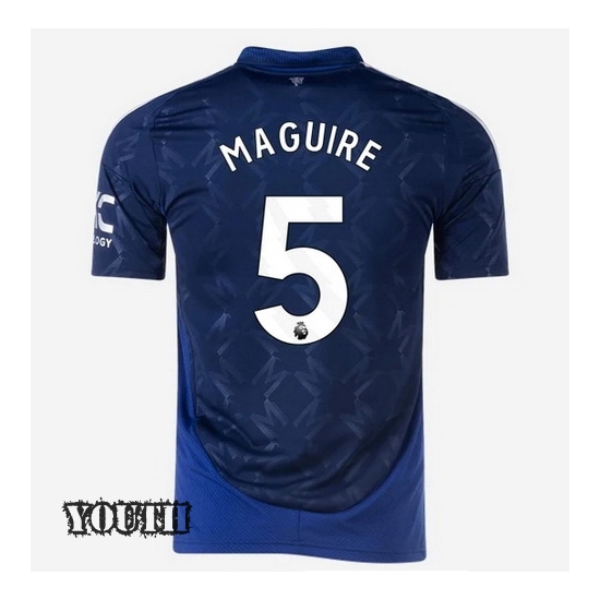 24/25 Harry Maguire #5 Away Youth Soccer Jersey