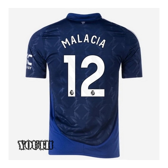 24/25 Tyrell Malacia #12 Away Youth Soccer Jersey