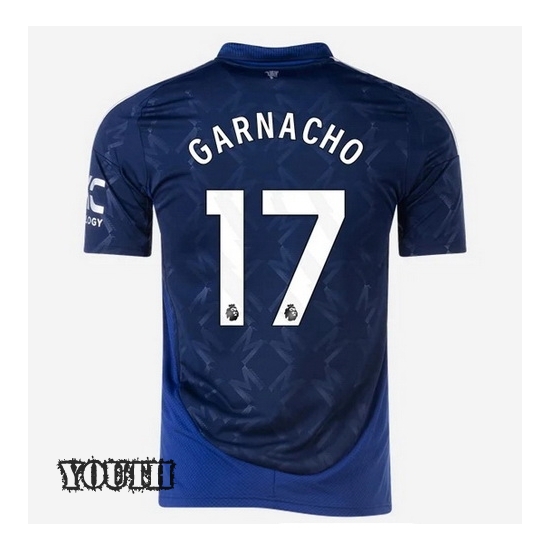 24/25 Alejandro Garnacho #17 Away Youth Soccer Jersey
