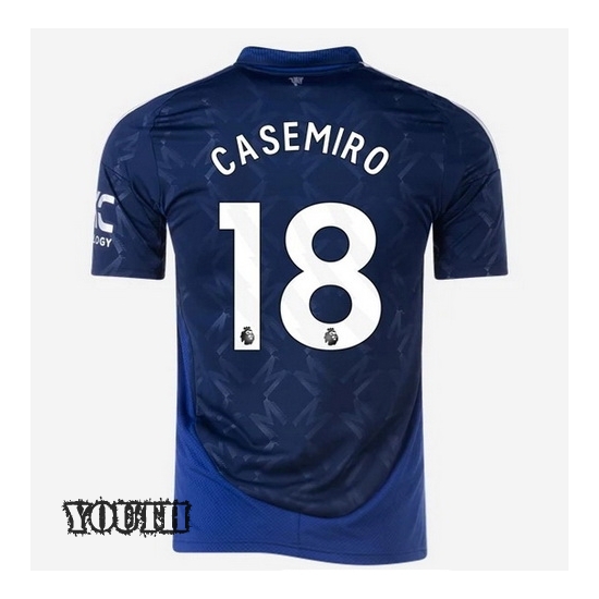 24/25 Casemiro #18 Away Youth Soccer Jersey