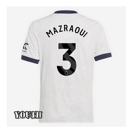 24/25 Noussair Mazraoui #3 Third Youth Soccer Jersey