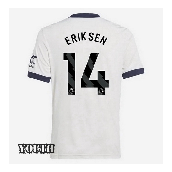 24/25 Christian Eriksen #14 Third Youth Soccer Jersey
