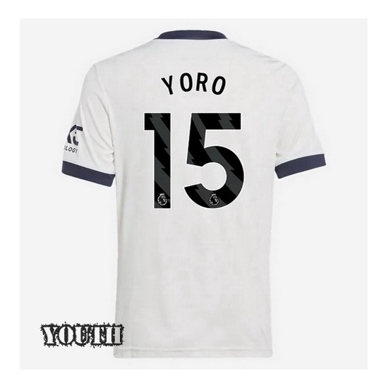 24/25 Leny Yoro #15 Third Youth Soccer Jersey