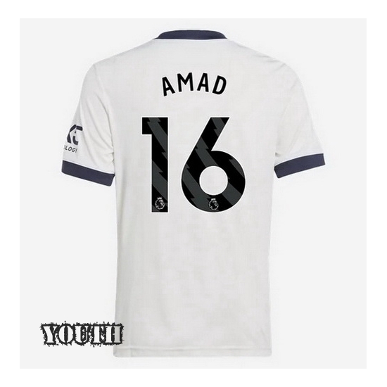 24/25 Amad #16 Third Youth Soccer Jersey
