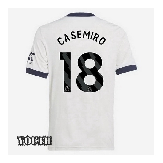 24/25 Casemiro #18 Third Youth Soccer Jersey