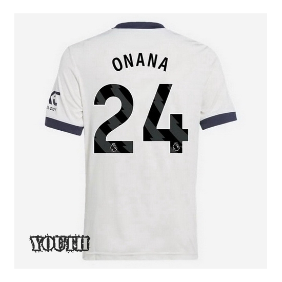 24/25 Andre Onana #24 Third Youth Soccer Jersey