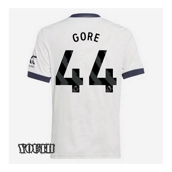 24/25 Daniel Gore #44 Third Youth Soccer Jersey