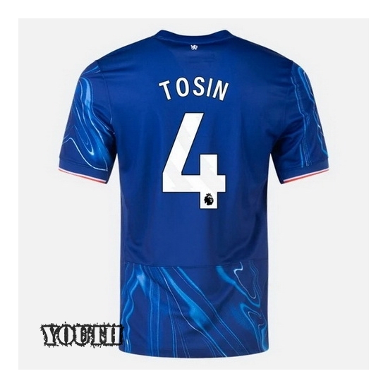 24/25 Tosin Adarabioyo #4 Home Youth Soccer Jersey