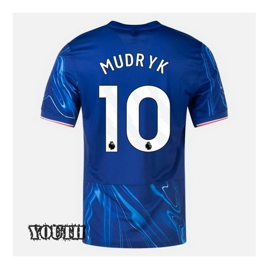 24/25 Mykhailo Mudryk #10 Home Youth Soccer Jersey