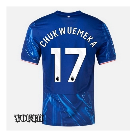 24/25 Carney Chukwuemeka #17 Home Youth Soccer Jersey