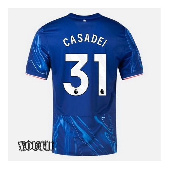 24/25 Cesare Casadei #31 Home Youth Soccer Jersey