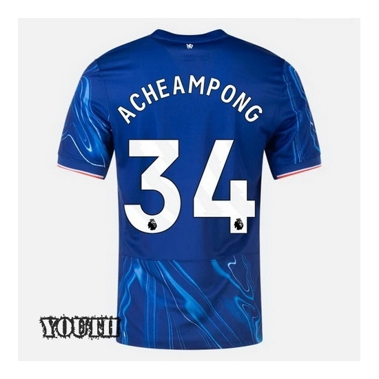 24/25 Josh Acheampong #34 Home Youth Soccer Jersey