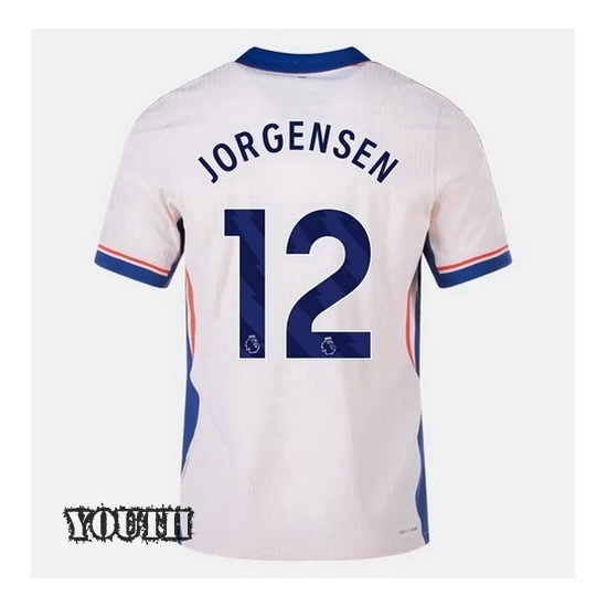 24/25 Filip Jorgensen #12 Away Youth Soccer Jersey