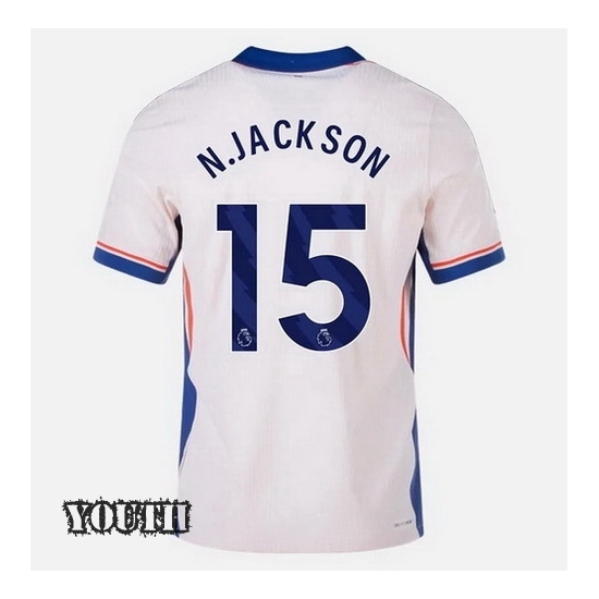 24/25 Nicolas Jackson #15 Away Youth Soccer Jersey