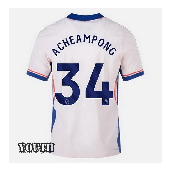 24/25 Josh Acheampong #34 Away Youth Soccer Jersey