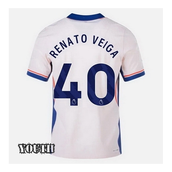24/25 Renato Veiga #40 Away Youth Soccer Jersey