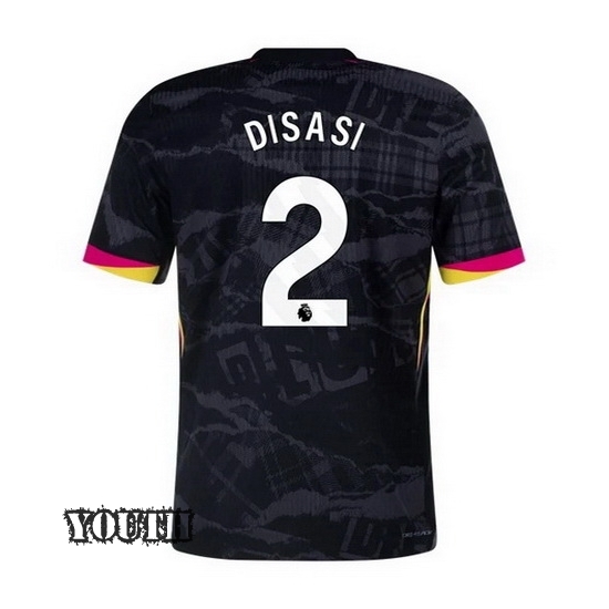 24/25 Axel Disasi #2 Third Youth Soccer Jersey