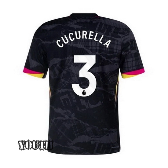 24/25 Marc Cucurella #3 Third Youth Soccer Jersey