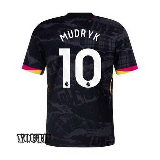 24/25 Mykhailo Mudryk #10 Third Youth Soccer Jersey