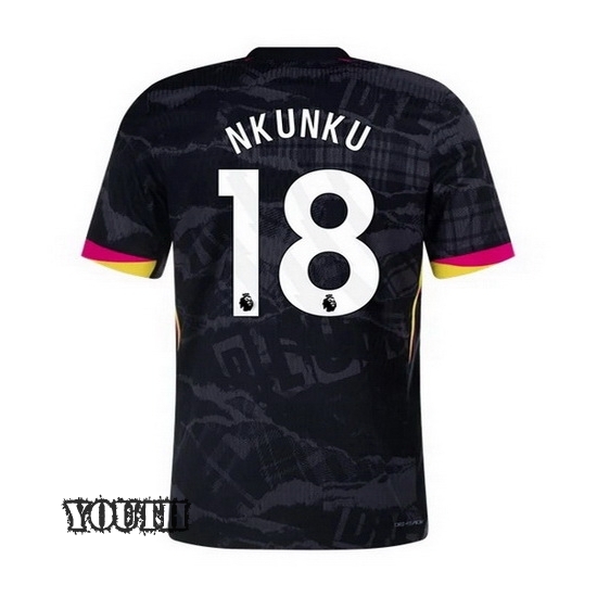 24/25 Christopher Nkunku #18 Third Youth Soccer Jersey