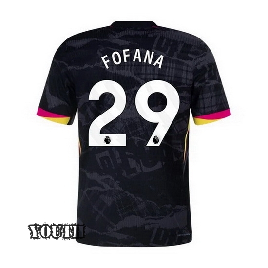 24/25 Wesley Fofana #29 Third Youth Soccer Jersey