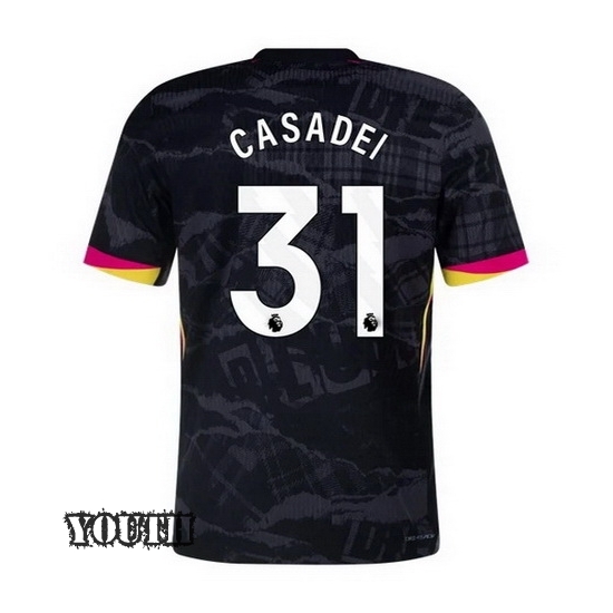 24/25 Cesare Casadei #31 Third Youth Soccer Jersey