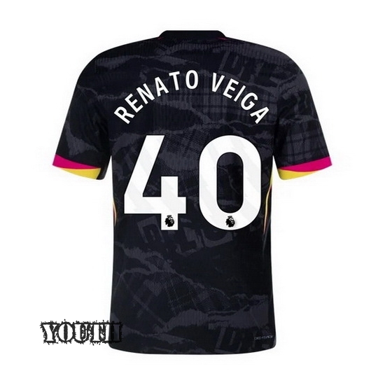 24/25 Renato Veiga #40 Third Youth Soccer Jersey