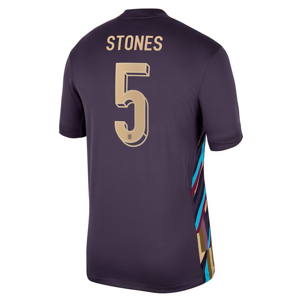 2024 England John Stones Away Men's Soccer Jersey
