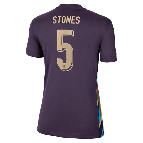 2024 England John Stones Away Women's Soccer Jersey