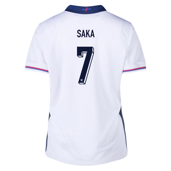 2024 England Bukayo Saka Home Women's Soccer Jersey