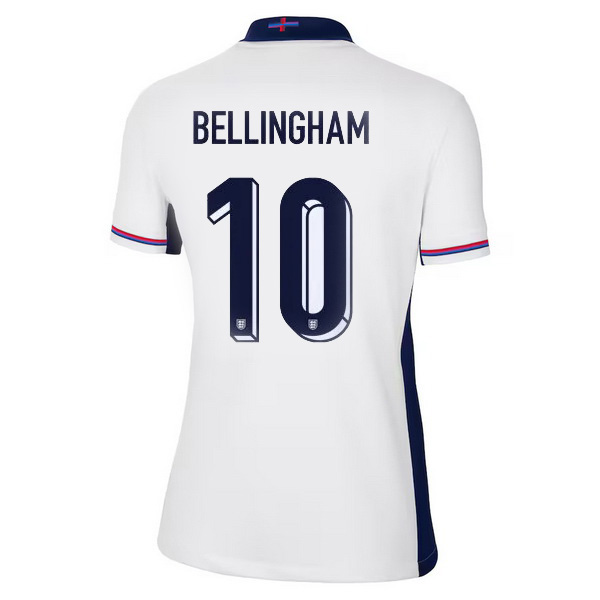 2024 England Jude Bellingham Home Women's Soccer Jersey