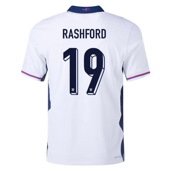 2024 England Marcus Rashford Home Men's Soccer Jersey