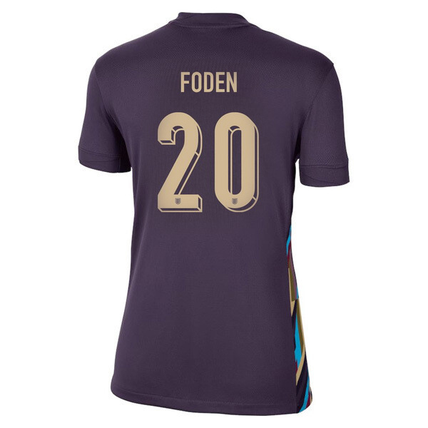 2024 England Phil Foden Away Women's Soccer Jersey