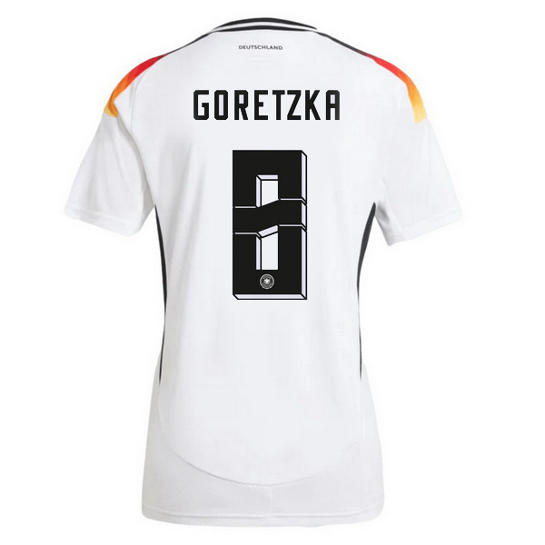 2024 Germany Leon Goretzka Home Women's Soccer Jersey