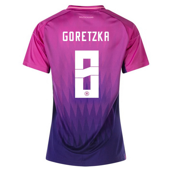 2024 Germany Leon Goretzka Away Women's Soccer Jersey