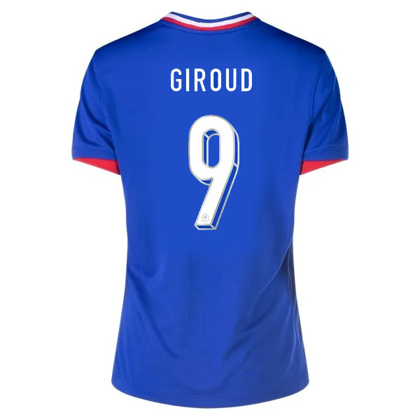2024 France Olivier Giroud Home Women's Soccer Jersey