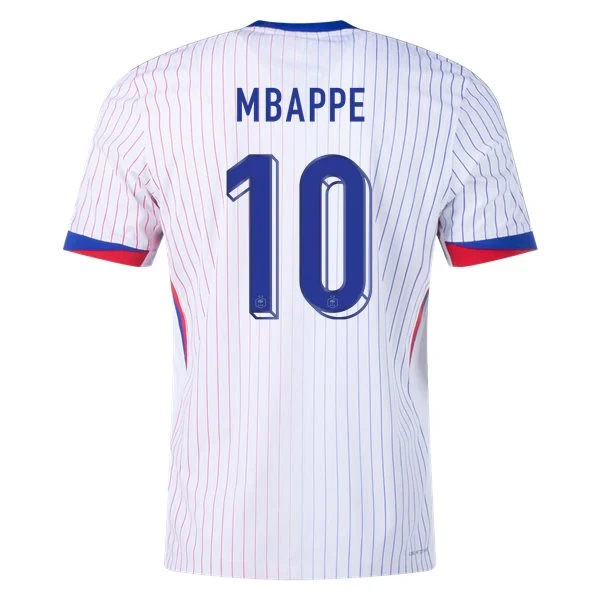 2024 France Kylian Mbappe Away Men's Soccer Jersey